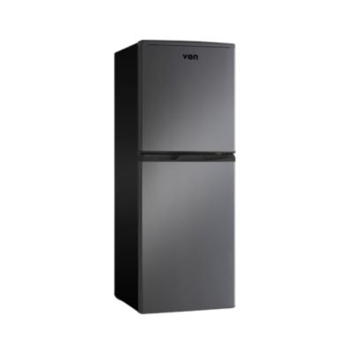 Von Fridge Double Door 195L Inox VRT-196DRHX