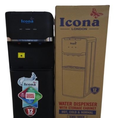 Icona Dispenser Hot, Normal and Cold Black ILWD-100EB