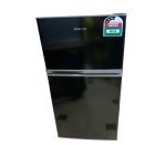 Ecomax Fridge 138L Double Door Fridge Energy Efficient Black