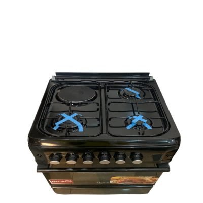 Roch Cooker 50x55CM 3 Gas Burners + 1 Hotplate - Silver RECK-531BL