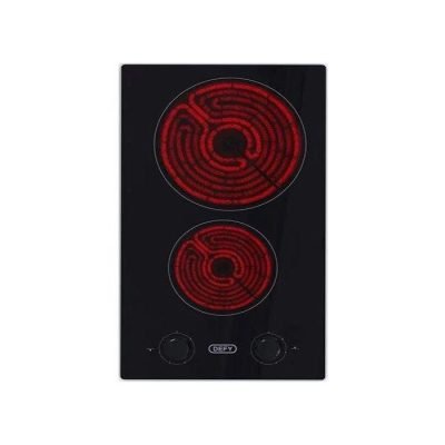 Beko Hob 30cm Domino Vitro ceramic Black Glass BHD408