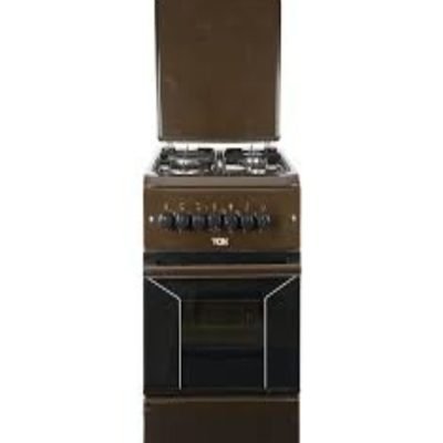 Von Cooker VAC5F031PB 3 Gas +1 Electric Oven - Brown