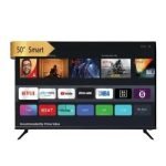 Vision Plus 50” 4K UHD Frameless VIDAA Smart TV VP8850KV, Netflix, YouTube, HDR  Black