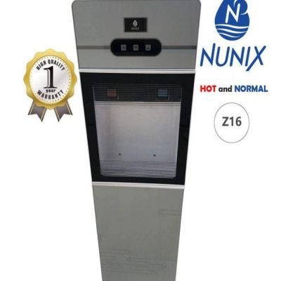 Nunix Dispenser  Double Door Hot And Normal Water Dispenser Z16N-Silver