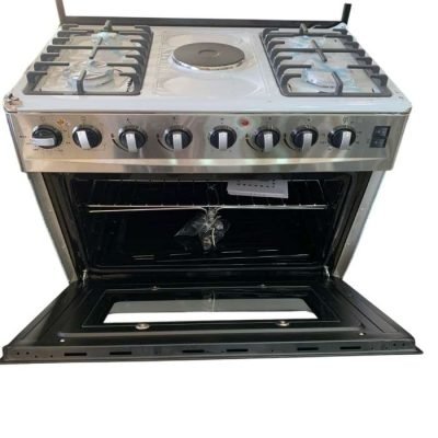 Sarahtech Cooker, 4 Gas Burner + 1 Electric plate With Electric  Oven 60*90, ST80FS4GE