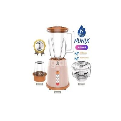 Nunix Blender  3 In 1 Blender  Grinder & Chopper Model AK-444