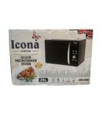 Icona Microwave oven 25L With Digital Setting ILDMO-2565XB - Image 2