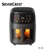 Silvercrest Air Fryer 8l Capacity No Oil Cooking Healthy Home Use Air Fryer S-18