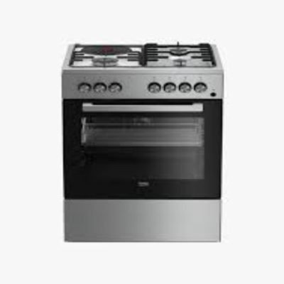 Beko Cooker, 3 Gas Burners and 1 Hotplate, Electric Oven 60l FSET63110DX