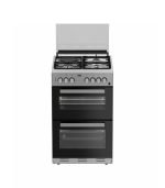 Beko Cooker, 3 Gas Burners and 1 Hotplate, Electric Oven 60l FDF63110DXSL - Image 2