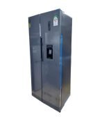 Syinix Fridge side by side 460 litres  with water dispenser FD460SBWS