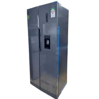 Syinix Fridge side by side 460 litres  with water dispenser FD460SBWS