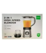 Syinix Blender 2 In 1, With Grinder 1.5Litres Q70BL1 - Black