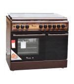 Ramtons Cooker, 4G+2E 90X60 Brown Cooker - RF/490