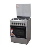 Ramtons Cooker,  4Gas + Electric Oven 60X60 Stainless Steel Cooker - RF/492