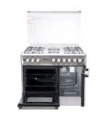 Ramtons Cooker, 4G+2E 60X90 Stainless Steel Cooker - RF/493