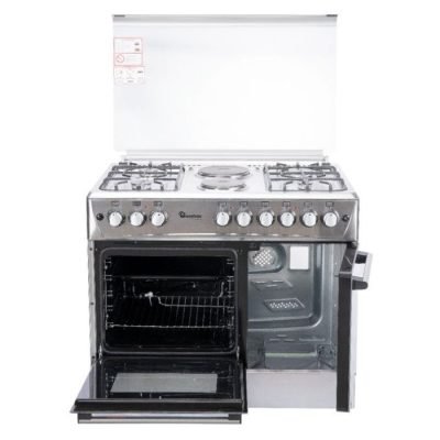 Ramtons Cooker, 4G+2E 60X90 Stainless Steel Cooker - RF/493
