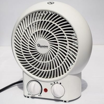 Ramtons Heater, White Fan Heater, 2 Heat Settings - RM/475
