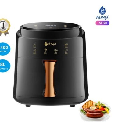 Nunix Air Fryer Oil Free with Digital Touch Screen 8L AF-8