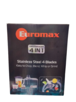 Euromax Juicers 4 in 1Food Processor with Blender Grinder and Mill 600W - Image 2