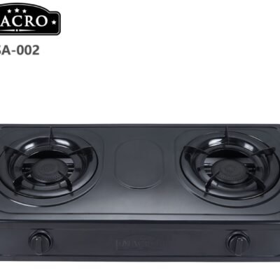 Macro Gas Cooker 2 Burner Stainless Steel SA-002