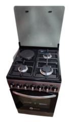 Nunix Cooker Free Standing 3+1 Gas Burner Electric Cooker With Electric Oven 50*55