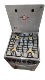 Unitech Cooker Free standing 4 Gas + Gas Oven DW0011 - Image 2