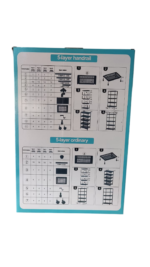 Nunix 5-Tier Kitchen Organizer Rack With Rollers Multi-Purpose Storage Shelf 154x49x34cm Black - Image 3