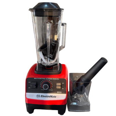 ElectroMate Multi-Function Blender 2.5L  Powerful Motor, Red