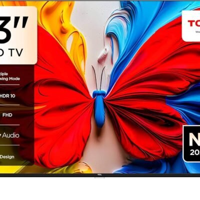 TCL 43S5K 43 Inch FHD QLED Smart TV  Full HD, HDR, Google TV, Dolby Audio