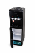 Hisense Water Dispenser H96WDTB3S1, Hot, Normal and Cold Compressor Cooling, Top Load With Storage Cabinet, Black - Image 2