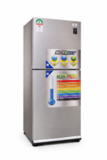 SmartPro 215L Double Door No Frost Refrigerator SFR-275-DT-I, Energy Saving, Fast Cooling, Low Noise, Silver