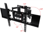 Universal 32–85 Inch Double Arm Full Motion TV Wall Mount Bracket  Swivel Tilt Extendable Heavy Duty TV Holder - Image 2