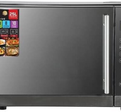 Sanford 25L Microwave Oven With Grill SF5632MO 1470W Digital LED, 10 Power Levels, Child Lock