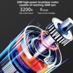 Rebune Massage Gun 25W – Deep Tissue Muscle Massager, Rechargeable, 4 Heads, Portable Pain Relief Device - Image 4