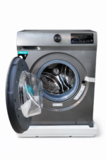 Hisense 9KG Front Load Washer WFQP9014EVMT  Steam, Inverter Motor, Silver - Image 3