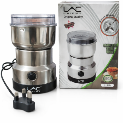 LAC Laichy L-0624 Electric Grinder – 150W Stainless Steel Coffee and Spice Grinder with Metal Blade