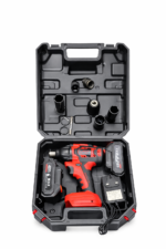 LAC Laichy Wrench Kit 48V Cordless Impact, Rechargeable Electric Drill Gun with 2 Batteries, Charger and Carry Case L-1313