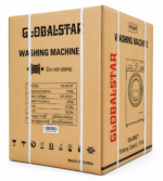 Globalstar GS-800GT Front Load Washing Machine 8KG – BLDC Inverter Motor, Fully Automatic, Energy Saving – Grey - Image 2