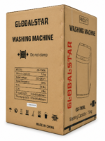 Globalstar GS-700BL Top Load Washing Machine 7KG – Fully Automatic, Energy Saving, Multiple Wash Programs – Grey - Image 4