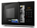 Bolesi 28L Built-In Microwave Oven + Grill – BLS-WBL199, Smart Touch, Modern Kitchen Design, Black