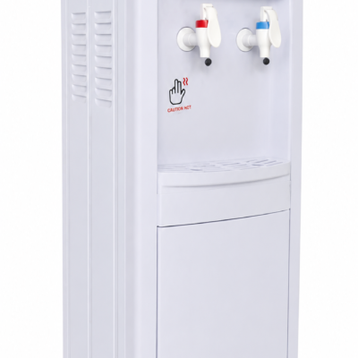 ElectroMate Water Dispenser Hot And Normal Freestanding Bottom Cabinet White WD01