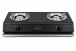 Olelon 2 Burner Stainless steel Gas Cooker  Table Top LPG Stove, Energy Saving Burners