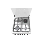 Syinix 50x55cm Gas Cooker Q50GC2, 3 Gas Burners + 1 Electric Hot Plate, Electric Oven, Auto Ignition, Rotisserie, Timer - Image 2