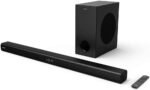 Hisense HS1800 2.1 Channel Soundbar With Wireless Subwoofer, 140W Powerful Audio, Bluetooth, HDMI ARC, USB, Surround Sound