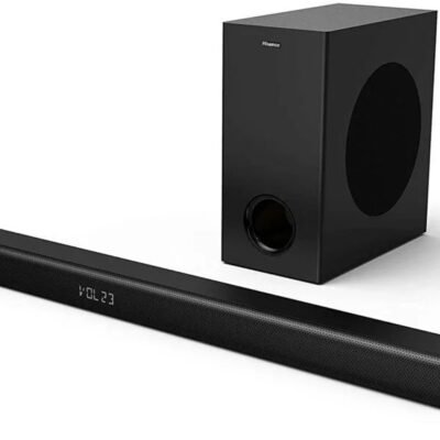 Hisense HS1800 2.1 Channel Soundbar With Wireless Subwoofer, 140W Powerful Audio, Bluetooth, HDMI ARC, USB, Surround Sound