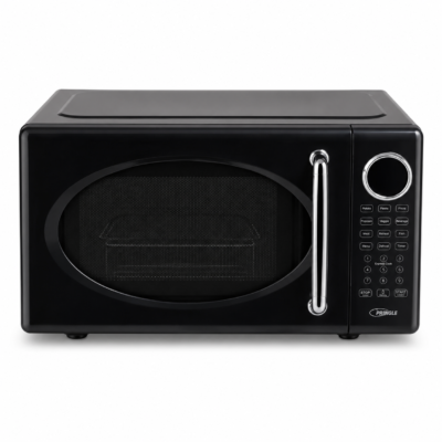 Primdale 20litres digital microwave oven WL-111-700W,Black Retro Design