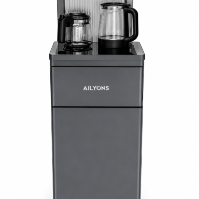 AILYONS Bottom Load Water Dispenser with with Coffee Maker  Hot and Normal Water, LED Display, AFK 8848